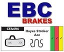 Hayes CFA494HH spekané EBC bloky na bicykel