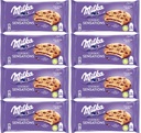 Sušienky Milka Sensations s kakaovou náplňou a čokoládovými kúskami 156g x8