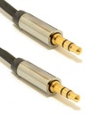 Kábel Stereo Mini Jack 3,5 mm M/M 1m