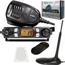 CB RADIO MERX MK3 Mini najmenšia AM/FM RF-Gain ASQ + PNI Extra 45 anténa