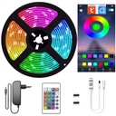 Súprava 15m RGB 5050 Bluetooth LED pásikov TUYA App