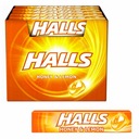 Cukríky Halls Lemon & Honey 20 ks x 33,5 g