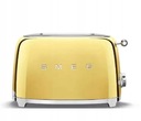 Retro sendvičovač Smeg Gold Gloss Yellow