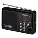 SRD 215 B Vreckové rádio Mp3, USB, Slot