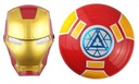 LED ŠTÍT OSVETLENIE MASKA IRON MAN SET