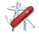 Vreckový nôž Victorinox Compact, 15 funkcií, dĺžka 91mm, červený