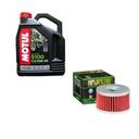 Olej Motul 5100 4T 10W40 4l + HF137 olejový filter