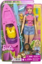 Barbie Malibu Daisy s kajakom v kempingu HDF75