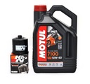 Motorový olej MOTUL 7100 10W40 4L + KN olejový filter