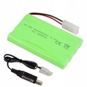 BATÉRIA 9,6V 2400mAh Ni-MH USB RC NABÍJAČKY