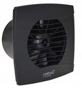 CATA UC-10 STD ventilátor do kúpeľne Black VALVE