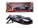 VOZIDLO A POSTAVA MARVEL VENOM 2008 DODGE VIPER 1:2