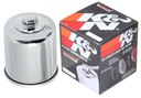 K&N KN-303C OLEJOVÝ FILTER CHROME Honda Yamaha Kawasak