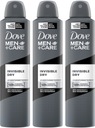 Dove Men + Care Invisible Dry Spray 3 x 250 ml