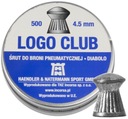 H&N Pellets Diabolo Logo Club 4,50 mm 0,49 g 500 ks