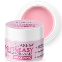 Claresa Soft&Easy MILKY PINK stavebný gél 45g