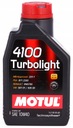 MOTUL 4100 TURBOLIGHT 10W40 - 1L