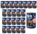 Brit Premium By Nature Kuracie mäso a srdiečka 24x400g