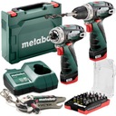 METABO POWERMAXX BS ZÁKLADNÝ SKRUTKOVAČ 12V 2x2Ah BITS