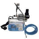 AB130 airbrush tryska 0,2 0,3 mini kompresor 4 bar