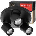 STROPNÁ NÁSTENNÁ LAMPA HALOGÉNOVÁ LAMPA 3x GU10 LED BOD POHYBLIVÉ, OTOČNÉ