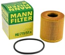 MANN OLEJOVÝ FILTER CITROEN DC3 DS4 DS5 2.0 HDI