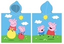 PEPPA PIGGY PONČO S KAPUČOU Osuška