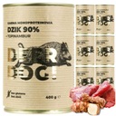 Deer Dog DIVIAC S topinamburom mokré krmivo pre psov, 400 G plechovka, 90% MÄSO