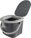 BRANQ - Prenosné turistické WC - WC na pozemok - vedro - 15,5L