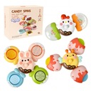 Spinner Sensory Toy Bee Chicken Rabbit Vymeniteľné 3 ks.