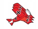 Kite Plane Red Baron 3D X-Kites - 130 cm