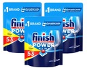 FINISH Power All in 1 Tablety do umývačky riadu s citrónom 3x53