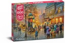 Puzzle 1000 dielikov. Parížska ulička