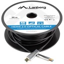 Lanberg v2.0 Premium High optický kábel HDMI 30m