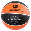 Basketbalová lopta Legend BB700, veľkosť 7, čierna a oranžová