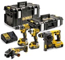 SADA DEWALT DCH273+DCG405+DCD796+DCF887 3 BATÉRIE