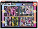 Educa Puzzle 50 80 100 150 Monster High