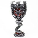 Pohár na víno Pentagram Horn Goblet Gotický pohár