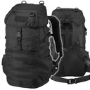 Vojenský taktický a operačný batoh CAMO Black BLACK CRUX 30L