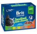 Brit Premium Sterilizované kúsky tanierov 12x100g