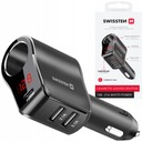 SWISSTEN FAST USB-C 2x USB NABÍJAČKA DO AUTOMOBILKU