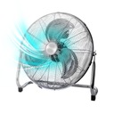 VIENTO 100W strieborný podlahový ventilátor