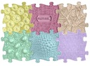 SENSORY MAT Muffik Set Baby Pastel 6 dielikov puzzle + cvičenia