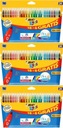 Bic Kids Kid Couleur fixky 2,8mm 18+6ks x3