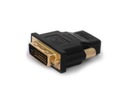 Adaptér HDMI (F) - DVI (M) 24+1, CL-21