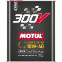 Súťažný olej Motul 300V Competition 10w40 2L