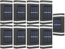 9x Lampa Solarna Tarasowa LED Czujnik Dzień/Noc