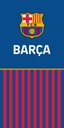 Plážová osuška FC Barcelona 70x140