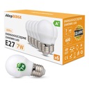 6x E27 G45 LED žiarovka 7W=60W 600lm 3 BERGE FARBY