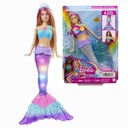 Bábika BARBIE DREAMTOPIA MALIBU MERMAID BÁBIKA BLIKAJÚCE SVIETIDLÁ HDJ36 MATTEL